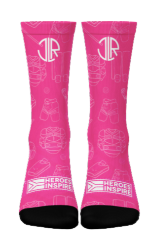 PRETY PINK CREW SOCKS - Image 2