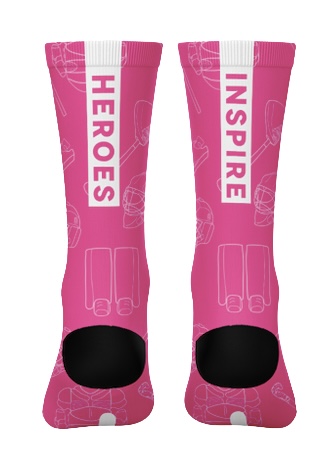 PRETY PINK CREW SOCKS - Image 3